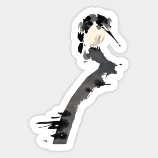 Miyamoto Musashi Sumi-e Painting Sticker